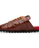 Marni Marni Brown Croc-Effect Leather Softy Soccer Slip-On Sneakers - 3