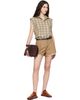 Marni Marni Brown Croc-Effect Leather Softy Soccer Slip-On Sneakers - 5