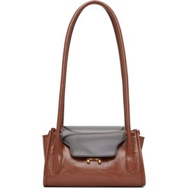Marni Marni Brown Leather Trunkette Bag