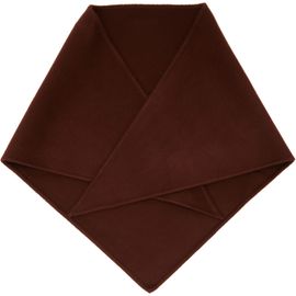 Marni Marni Brown Mini Logo Triangle Scarf