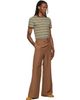 Marni Marni Brown Technical Wool Buttoned Flap Trousers - 4