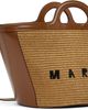 Marni Marni Brown Tropicalia Small Tote - 2