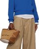 Marni Marni Brown Tropicalia Small Tote - 4