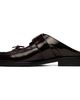 Marni Marni Burgundy Bambi Buckle Slip-on Loafers - 3