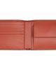 Marni Marni Burgundy Contrast Stitching Leather Bifold Wallet - 3