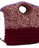 Marni Marni Burgundy Wool Knotty Crochet Bag - 3