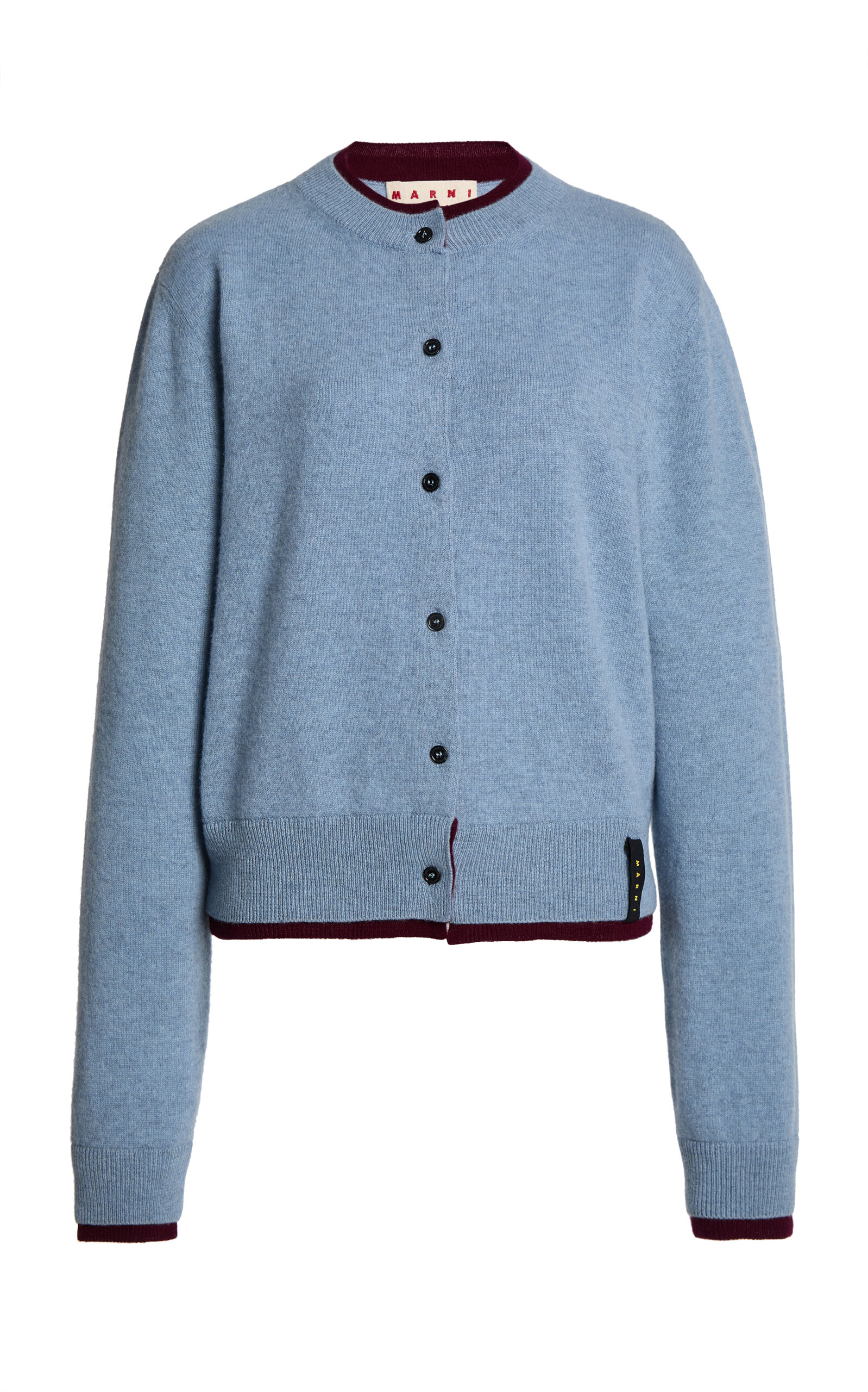 Marni Marni Buttoned Cashmere Knit Sweater