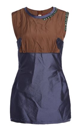 Marni Marni Colorblocked Mini Dress