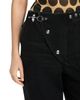 Marni Marni Cotton High Rise Latch Closure Jeans in Black - 4