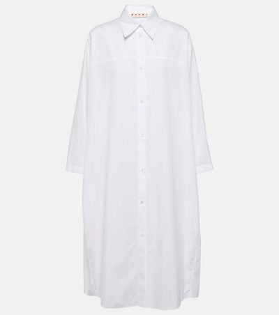 Marni Marni Cotton poplin shirt dress