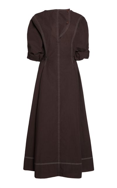 Marni Marni Cotton Woven Maxi Dress