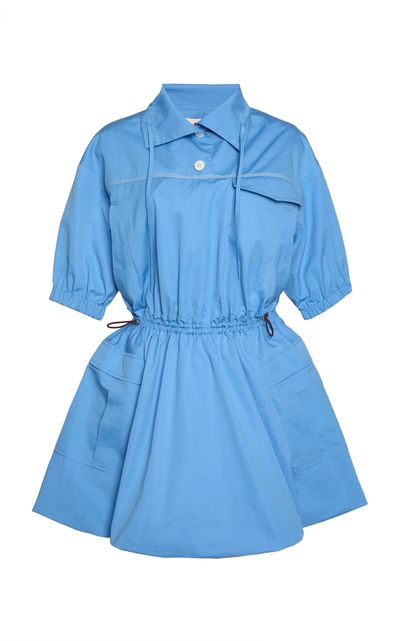 Marni Marni Cotton Woven Mini Dress