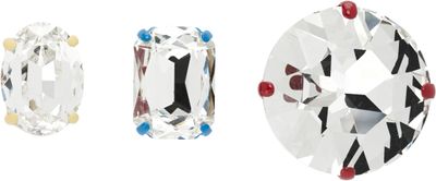 Marni Marni Crystal Brooch Set