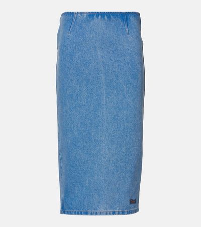 Marni Marni Denim midi skirt