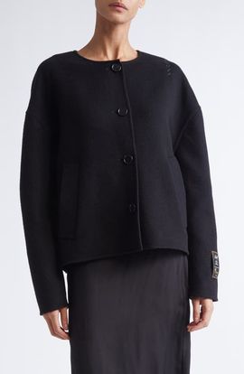 Marni Marni Double Face Virgin Wool & Cashmere Jacket