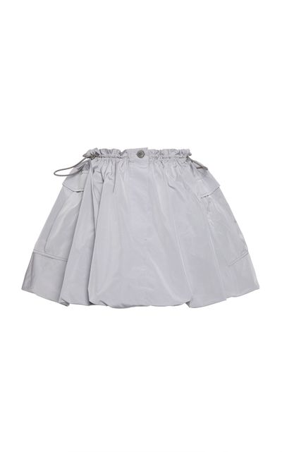 Marni Marni Drawstring Woven Skirt