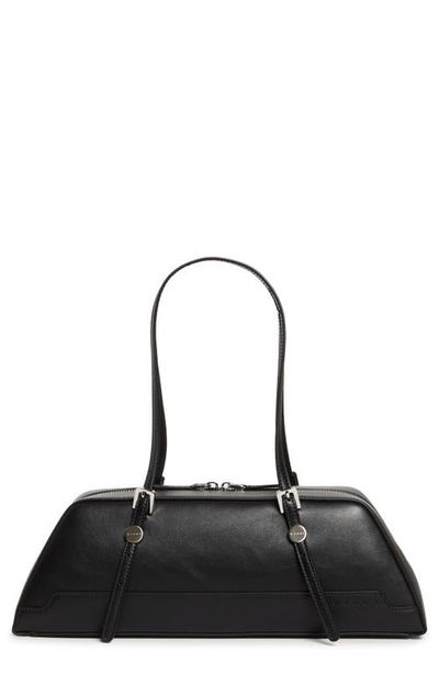 Marni Marni East/West Duffle Leather Shoulder Bag