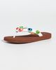 Marni Marni Embellished Sandals Lily White/Brown - 2