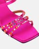 Marni Marni Embellished satin sandals - 6