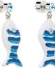 Marni Marni Fish & Rhinestone Earrings - 2