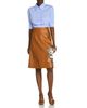 Marni Marni Flared Leather Skirt - 3