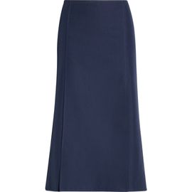 Marni Marni Flared Techno Wool Blend Skirt