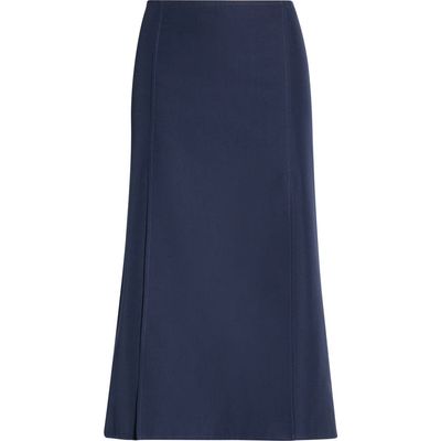 Marni Marni Flared Techno Wool Blend Skirt