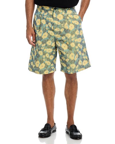 Marni Marni Floral Print Bermuda Shorts