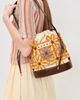 Marni Marni Flower Bucket Bag Vanilla/Carrot/Wild Cherry One - 3