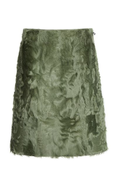 Marni Marni Fur Midi Skirt