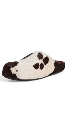 Marni Marni Fussbett Sabot Flats LILY WHITE/BROWN