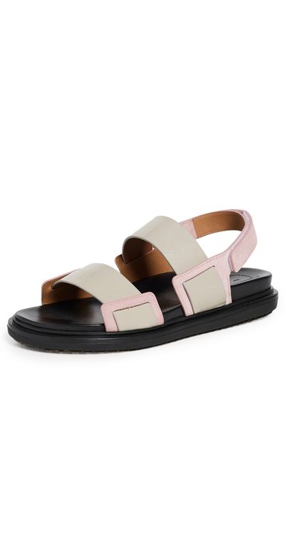 Marni Marni Fussbett Shoes Chalk/Pink