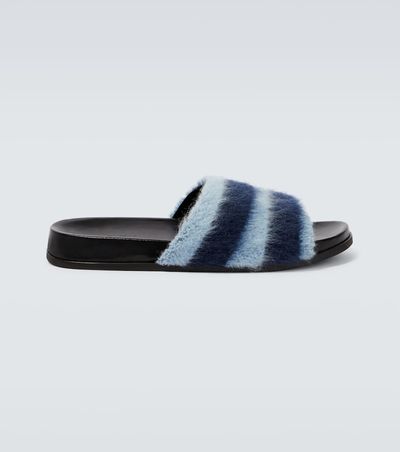 Marni Marni Fussbett striped slides
