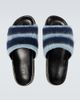 Marni Marni Fussbett striped slides - 4