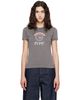 Marni Marni Gray Cotton Sunshine Print T-shirt - 1