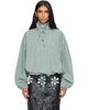 Marni Marni Green Checked Poplin Blouse - 1