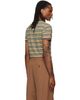 Marni Marni Green Cotton Fine Stripes T-shirt - 3