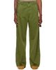 Marni Marni Green Cotton Loose Workwear Trousers - 1