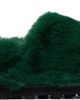 Marni Marni Green Faux-Fur Loafers - 1