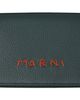 Marni Marni Green 'Marni Mending' Leather Trifold Wallet - 1