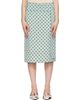Marni Marni Green Polka Dots Midi Skirt - 1