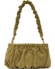 Marni Marni Green Suede Ruffles Clutch Bag - 1