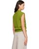 Marni Marni Green Wool-Cashmere Flower Embroidery Vest - 3
