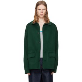 Marni Marni Green Wool-Cashmere Jacket
