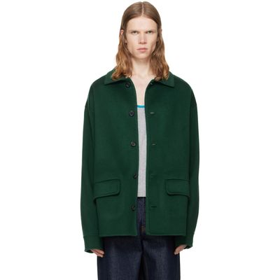 Marni Marni Green Wool-Cashmere Jacket