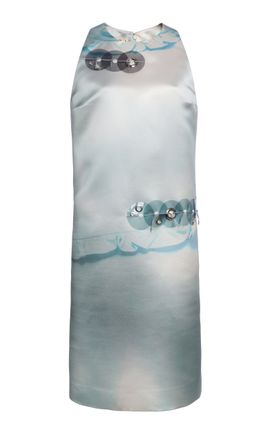Marni Marni GrommetEmbellished Midi Shift Dress