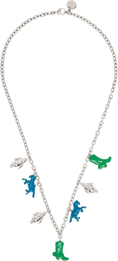 Marni Marni Horse Charms Chain Necklace