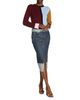 Marni Marni Inside Out Denim Midi Skirt - 4