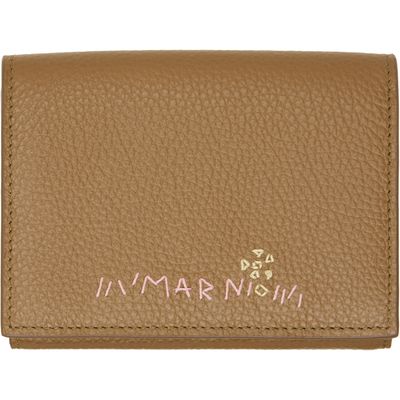 Marni Marni Khaki Trifold Wallet
