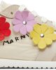 Marni Marni Kids Beige Suede & Taffeta Sneakers - 1